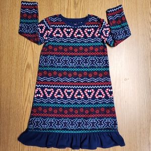 Girls Fleece Gown JAMMIES FOR YOUR FAMILIES Sz 3T